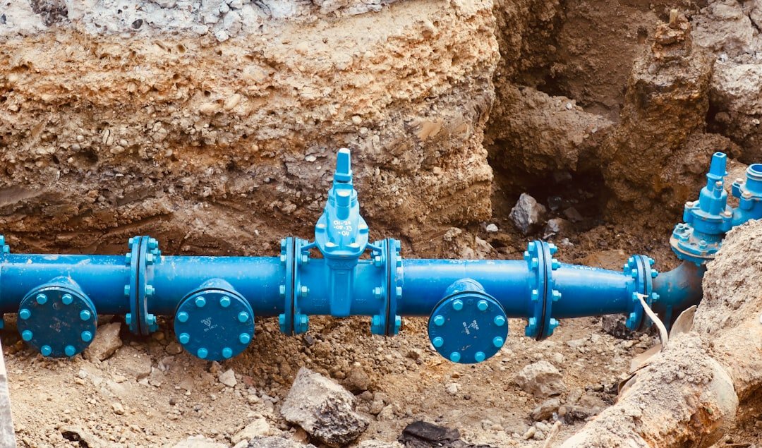 Mastering the First Impression: Your intriguing post title goes here a-blue-pipe-laying-on-top-of-a-pile-of-dirt-mzpnzk3prtu